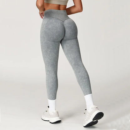 Seamless High Waist Scrunch Leggings