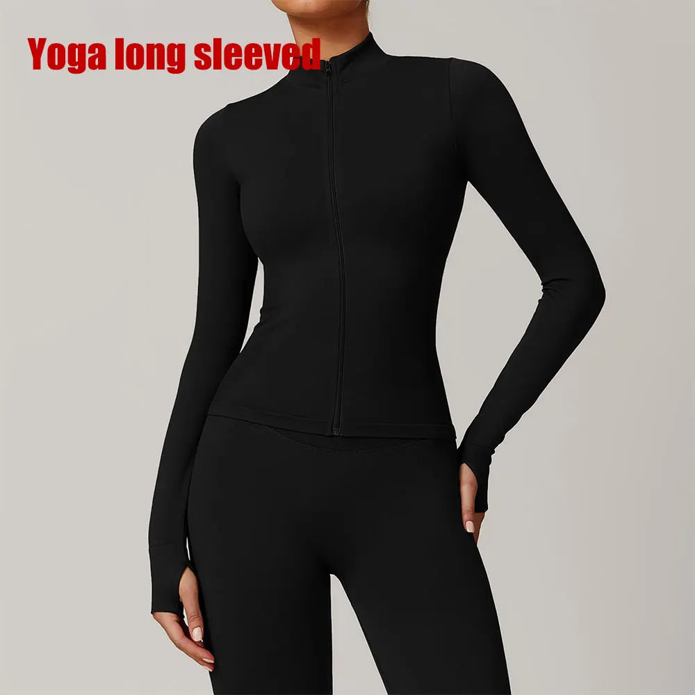 Seamless Zip Sports Jacket