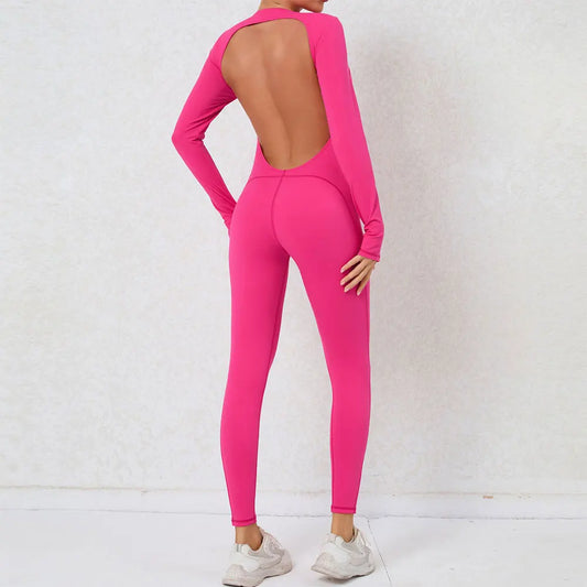 Sculpt Back Boilersuit