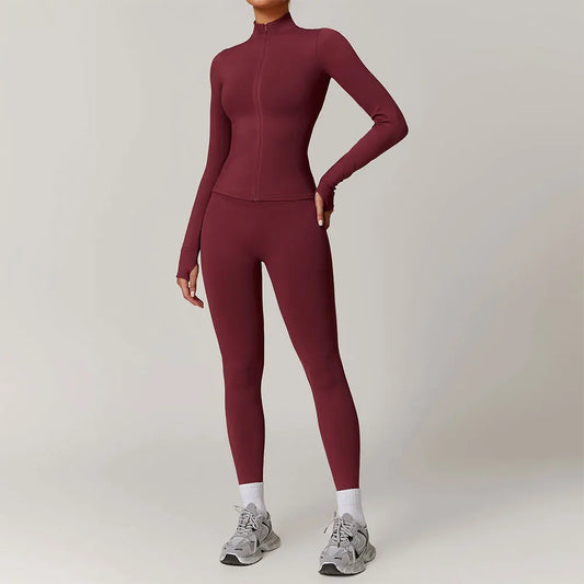 Flow Seamless Yoga Set – Long Sleeve