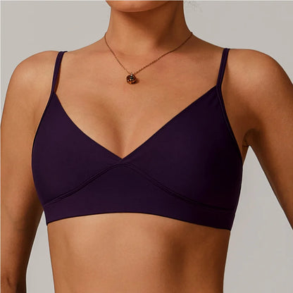 Breathable Push-Up Sports Bra