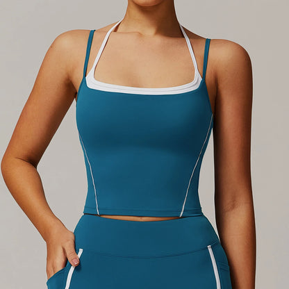 Seamless Push-Up Crop Bra
