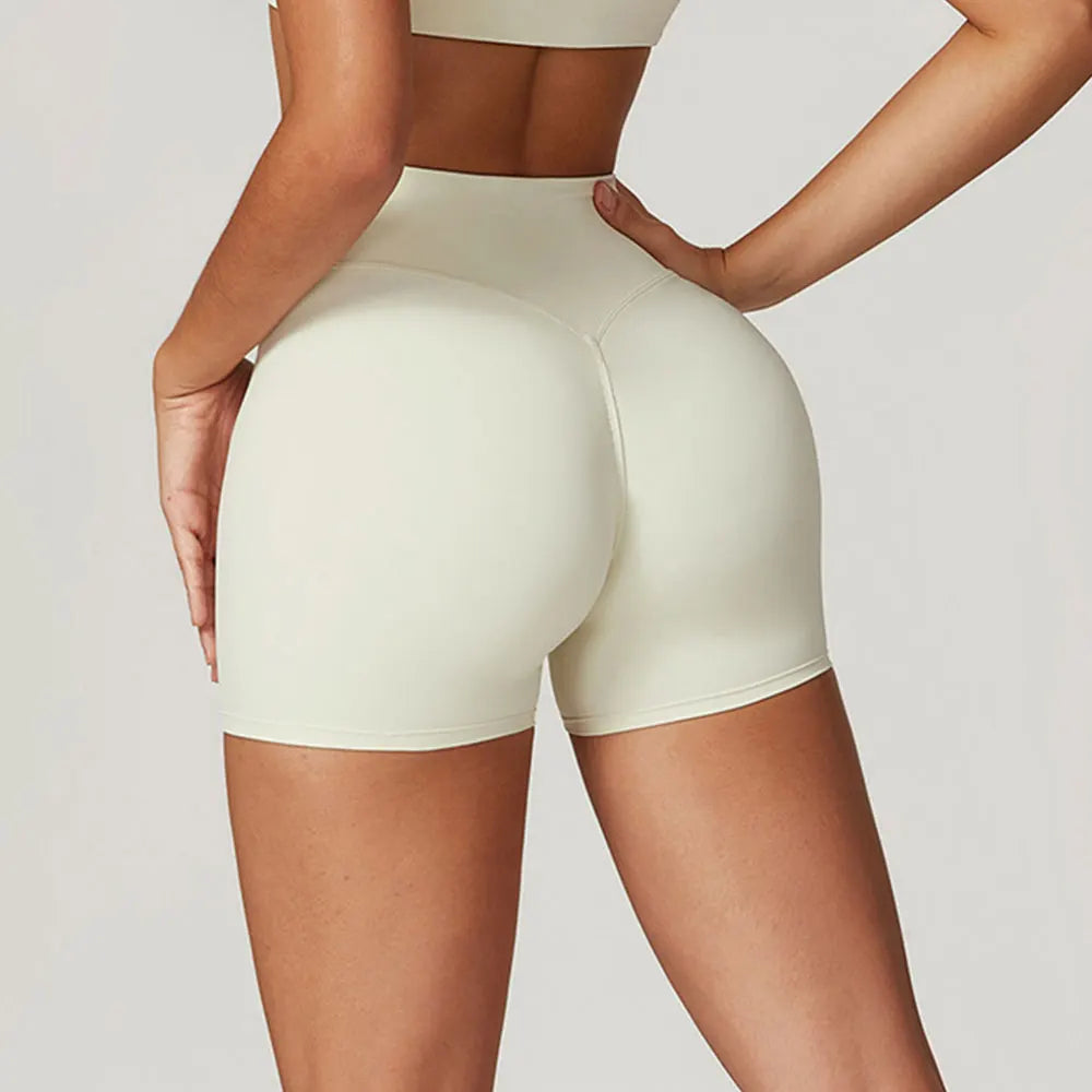 High Waist Lift Workout Shorts