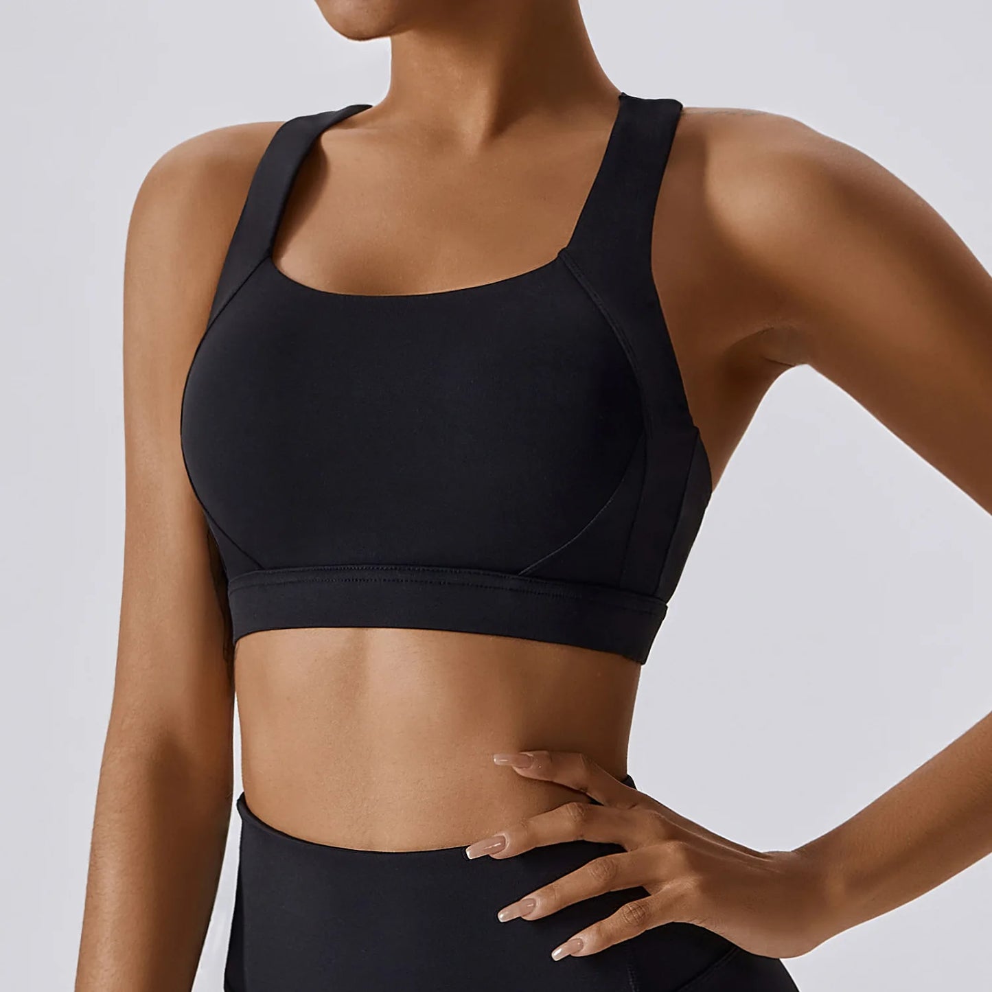 Cross-Shoulder Push-Up Bra
