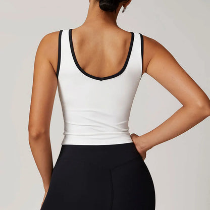 Backless Push-Up Sports Bra