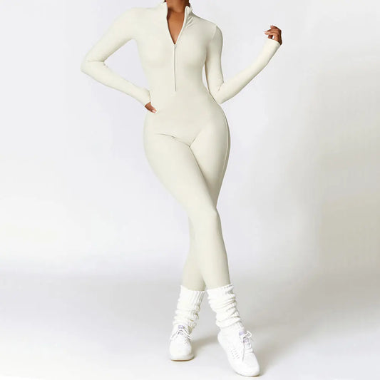 Zip Flex Jumpsuit