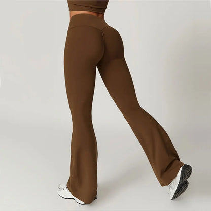 High Waist Flared Bell-Bottoms