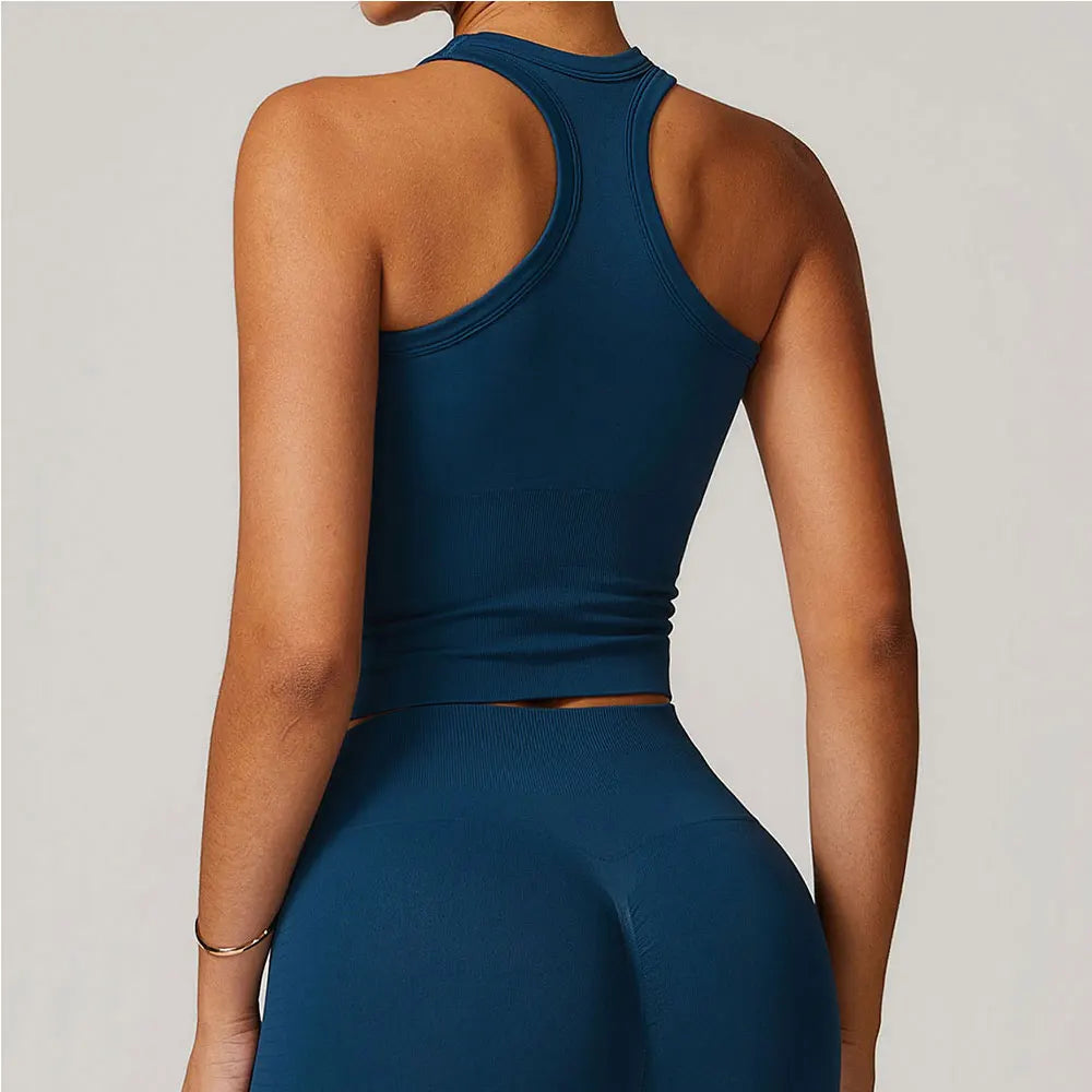 Seamless Padded Shockproof Bra