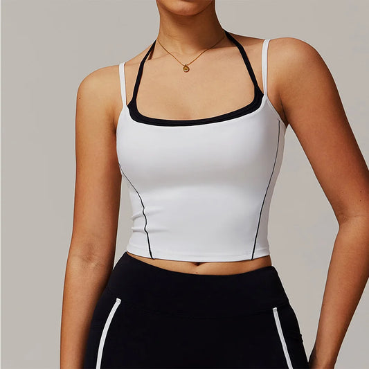 Seamless Push-Up Crop Bra