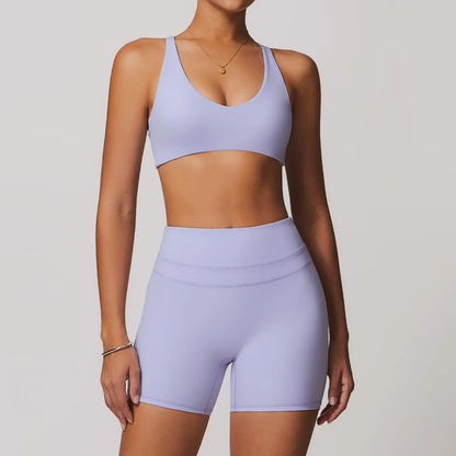Seamless Crop & High-Waist Set