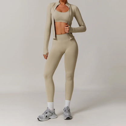 Seamless 2/3-Piece Yoga Set