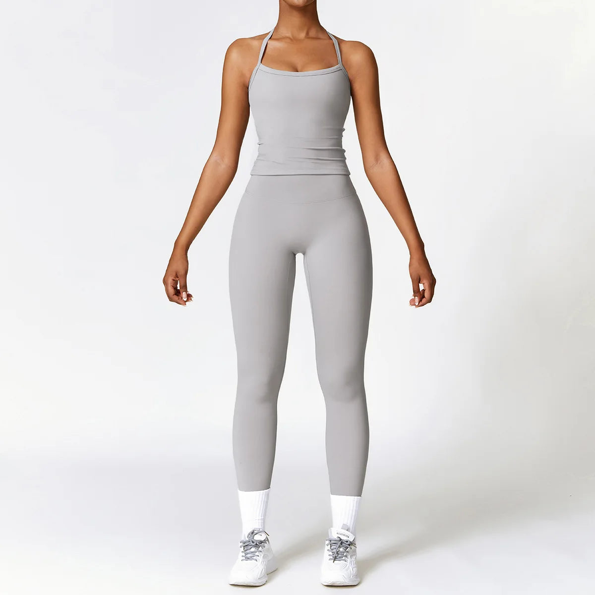 Seamless 2-Piece Yoga Set — Crop & Leggings