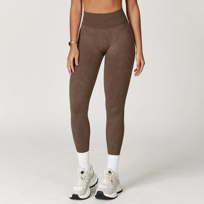 Seamless High Waist Scrunch Leggings