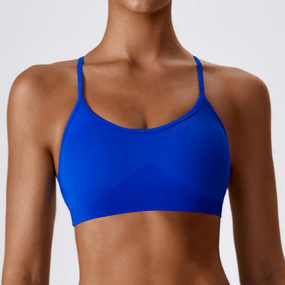 Cross Strap Push-Up Bra