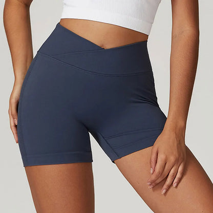 Seamless High Waist Yoga Shorts