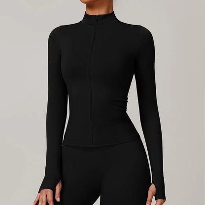 Seamless Zip Sports Jacket