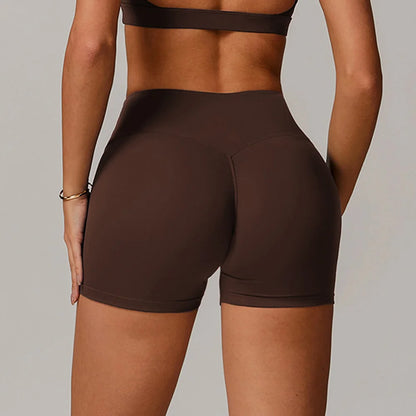 Push Up Cycling Yoga Shorts