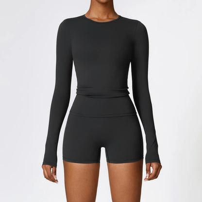 Seamless 2-Piece Yoga Set — Crop & Leggings