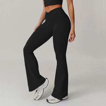 High Waist Wide Leg Pants