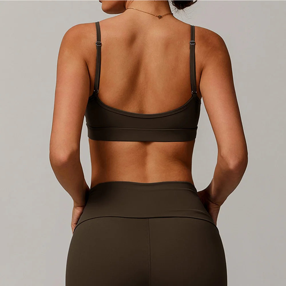 Breathable Push-Up Sports Bra