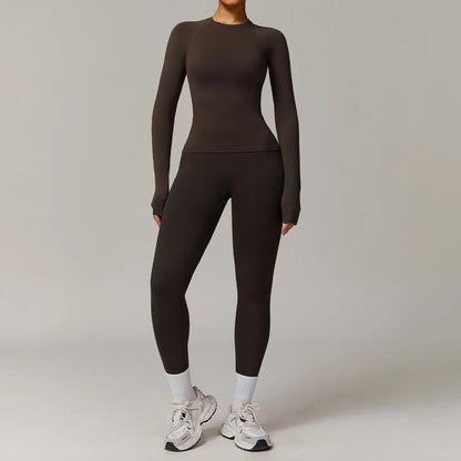 Seamless 2-Piece Yoga Set