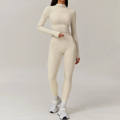 Long Sleeve Bra & Leggings Set