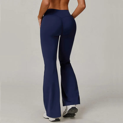 High Waist Bell-Bottom Leggings