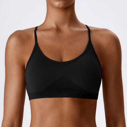 Cross Strap Push-Up Bra