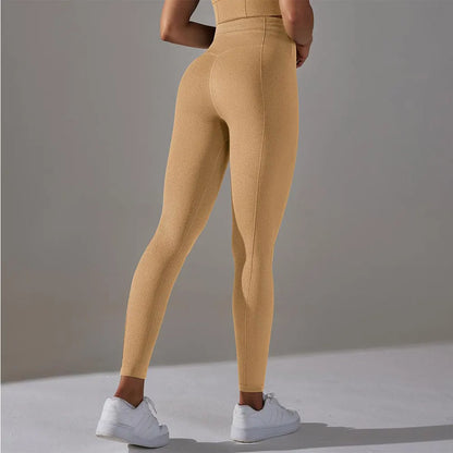 Scrub Seamless Ribbed Yoga Legging