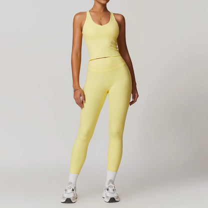 Seamless Crop & High-Waist Set