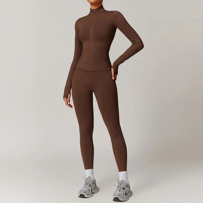 Flow Seamless Yoga Set – Long Sleeve