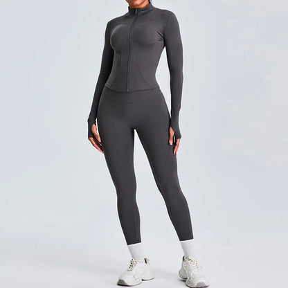 Seamless Sculpt Set – Jacket & Leggings