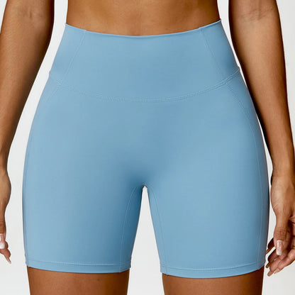 Breathable High Waist Fitness Shorts