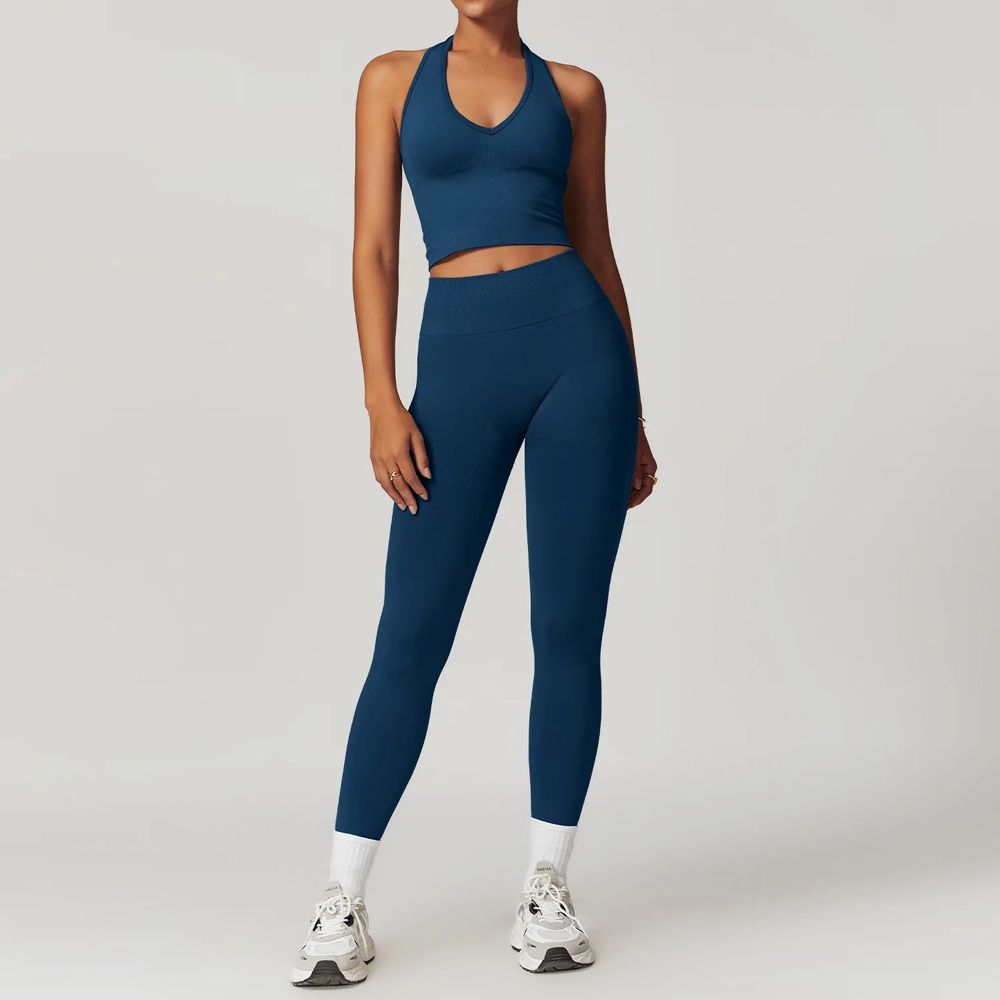 Seamless 2-Piece Yoga Set – Bra & Leggings