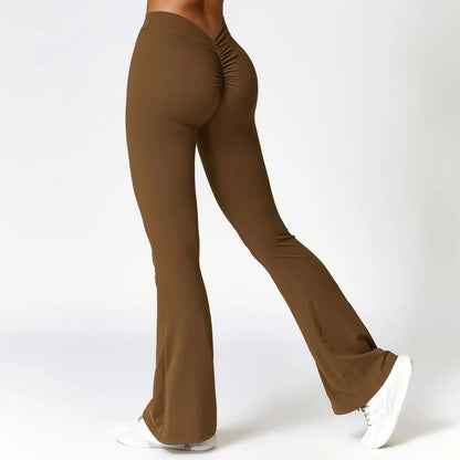 Flare High-Waist V-Shape Yoga Legging