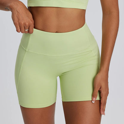 High Waist Yoga Sports Shorts