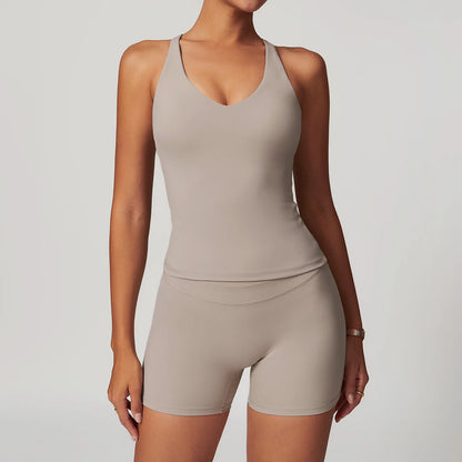 Seamless Crop & High-Waist Set