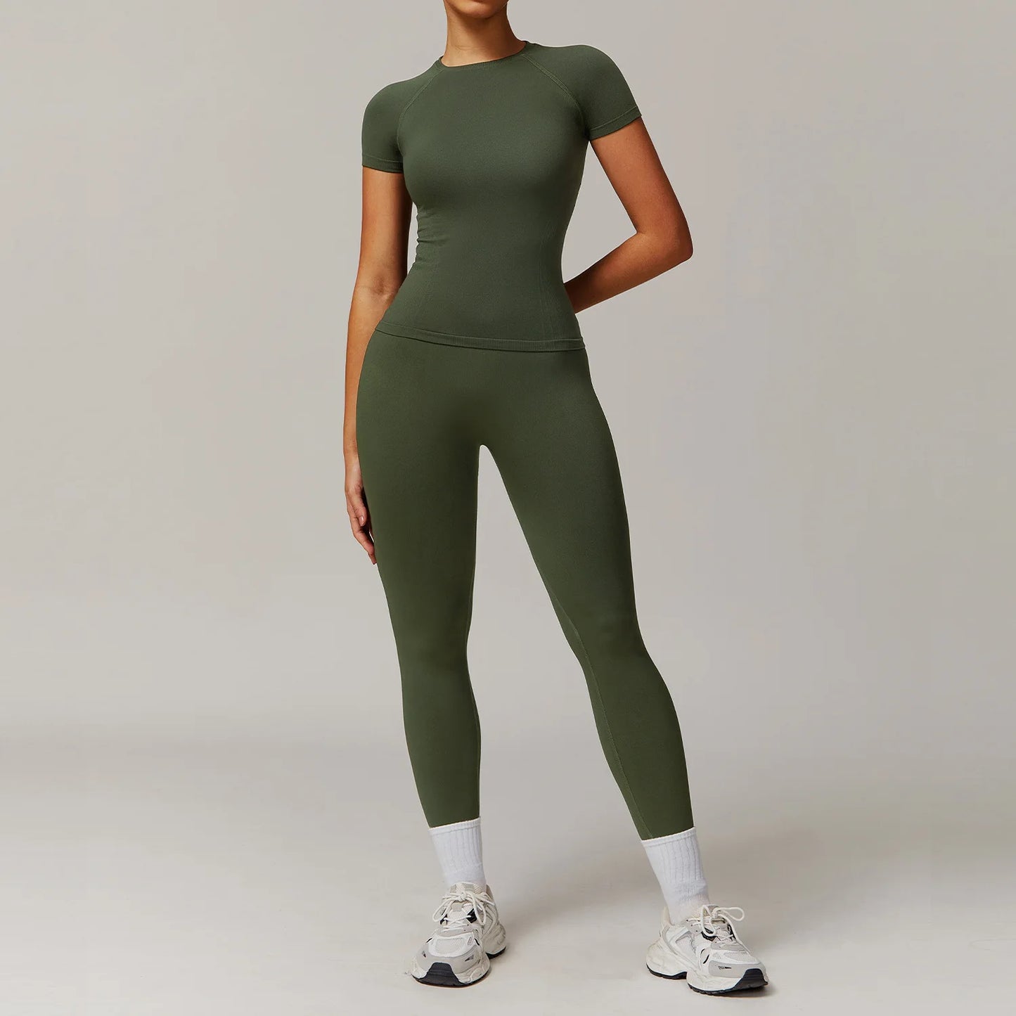 Seamless 2-Piece Yoga Set