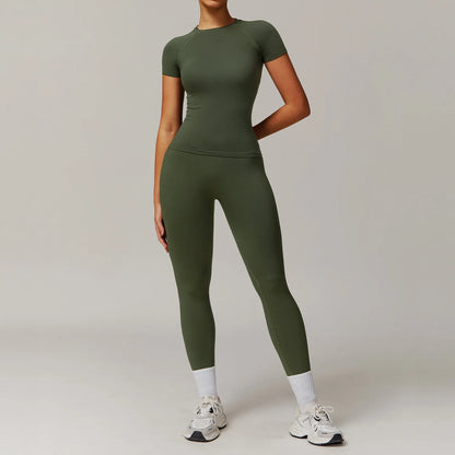 Seamless 2-Piece Yoga Set