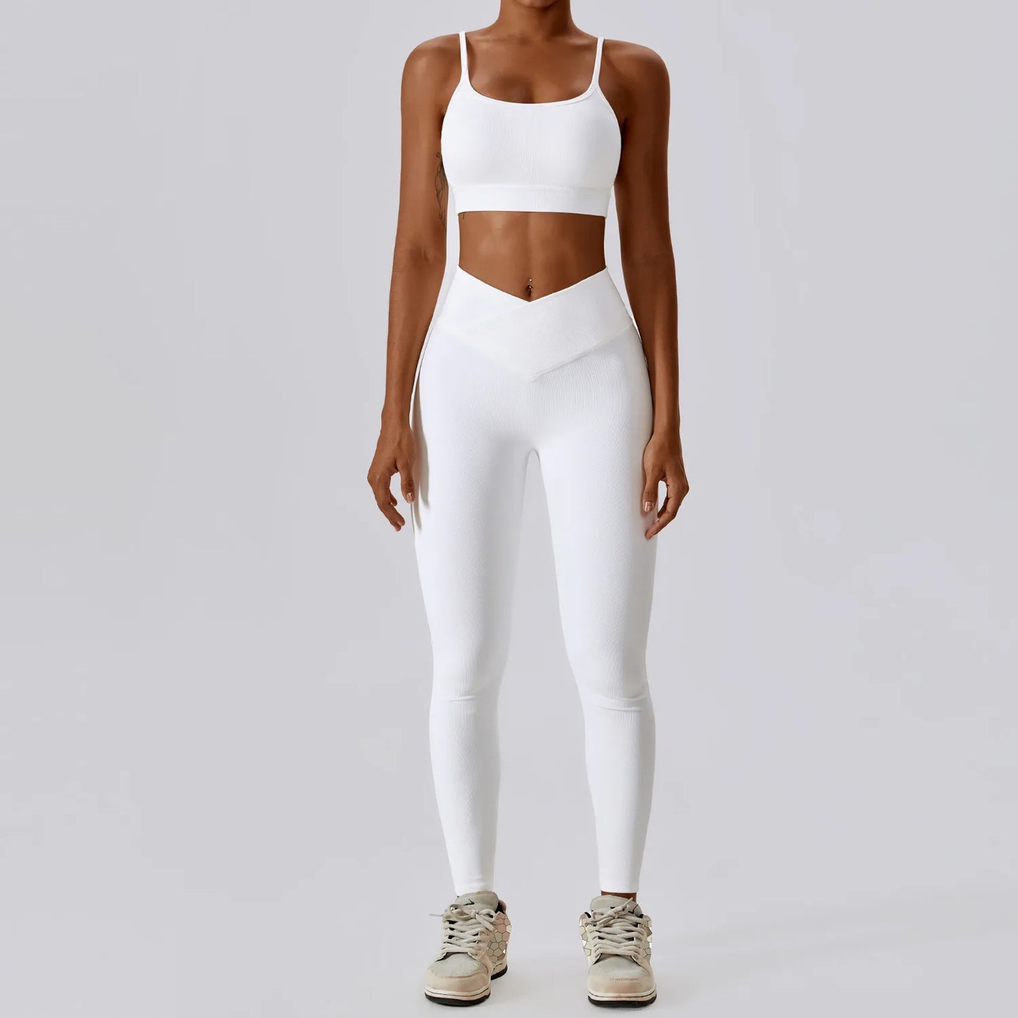 Ribbed Seamless Yoga Set