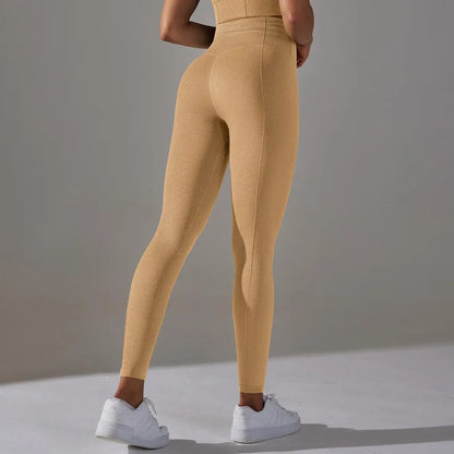 Scrub Seamless Ribbed Yoga Legging
