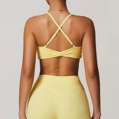 Push-Up Sports Bra — Yoga & Gym