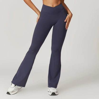 High Waist Flared Bell-Bottoms