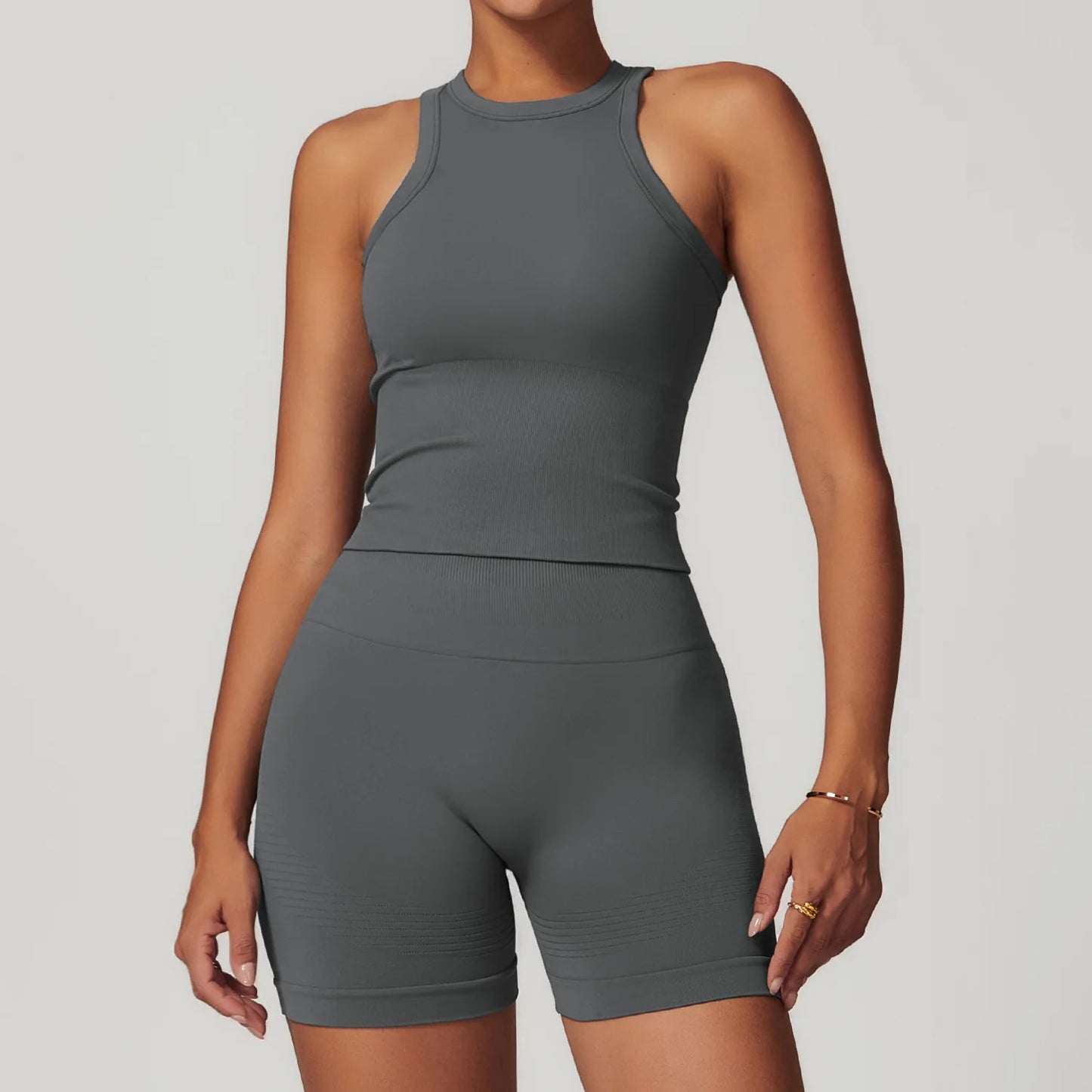 Seamless 2-Piece Yoga Set – Bra & Leggings