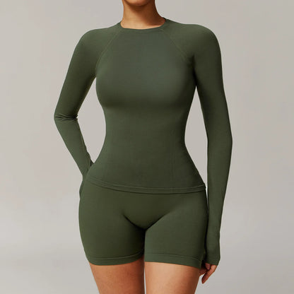 Seamless 2-Piece Yoga Set