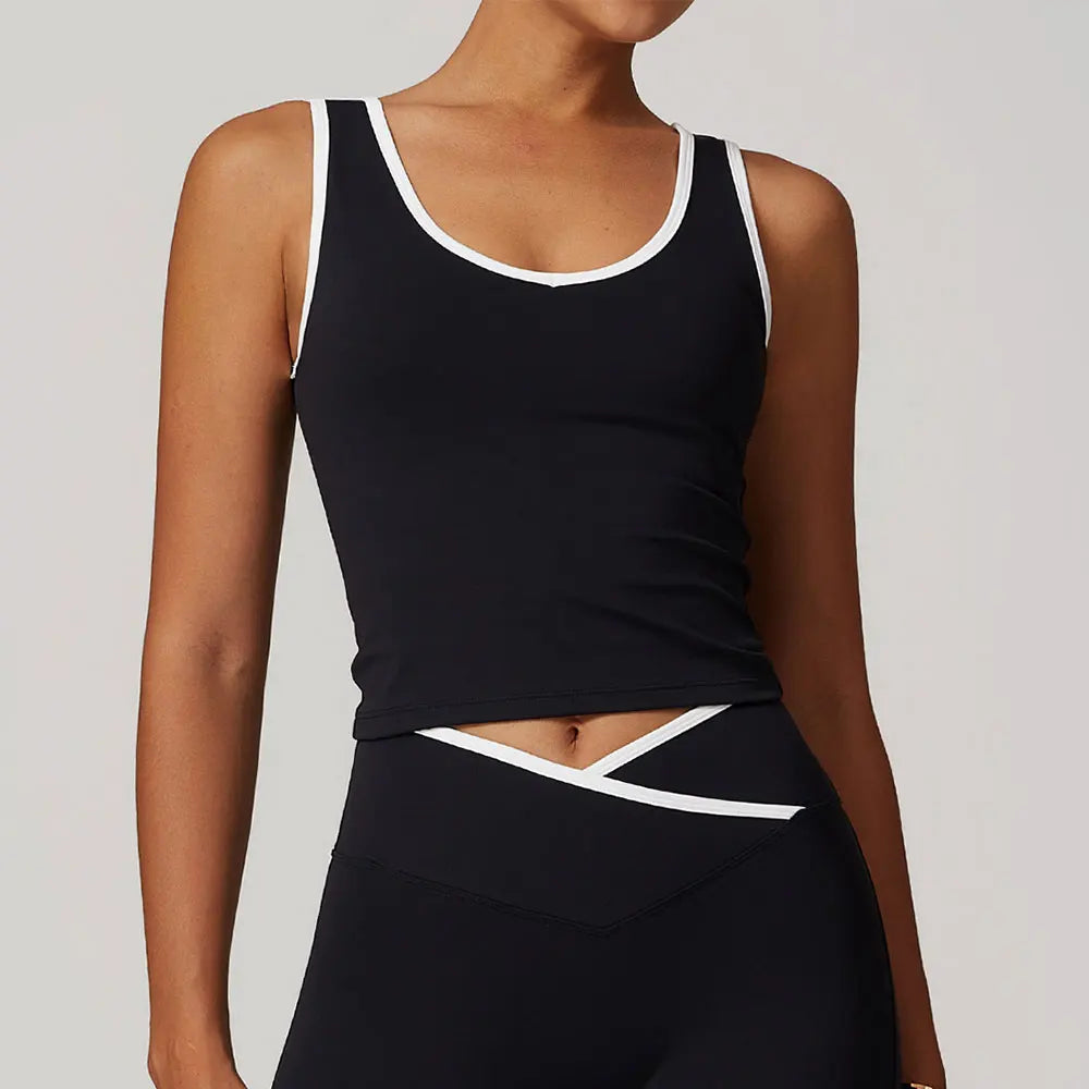 Backless Push-Up Sports Bra