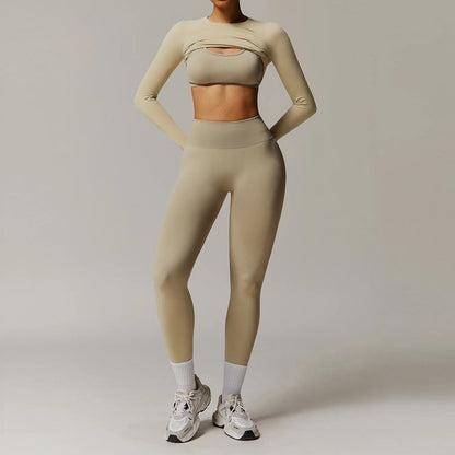 Seamless 2-Piece Yoga Set
