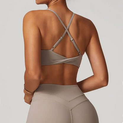 Push-Up Sports Bra — Yoga & Gym