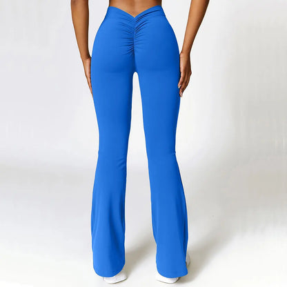 Flare High-Waist V-Shape Yoga Legging