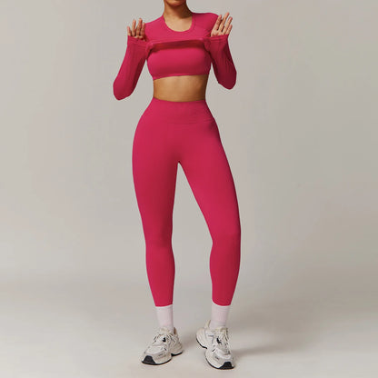 Seamless 2-Piece Yoga Set